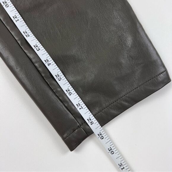 Aritzia Grey Faux Leather Stretch Modern Cargo Pant - Picture 14 of 14